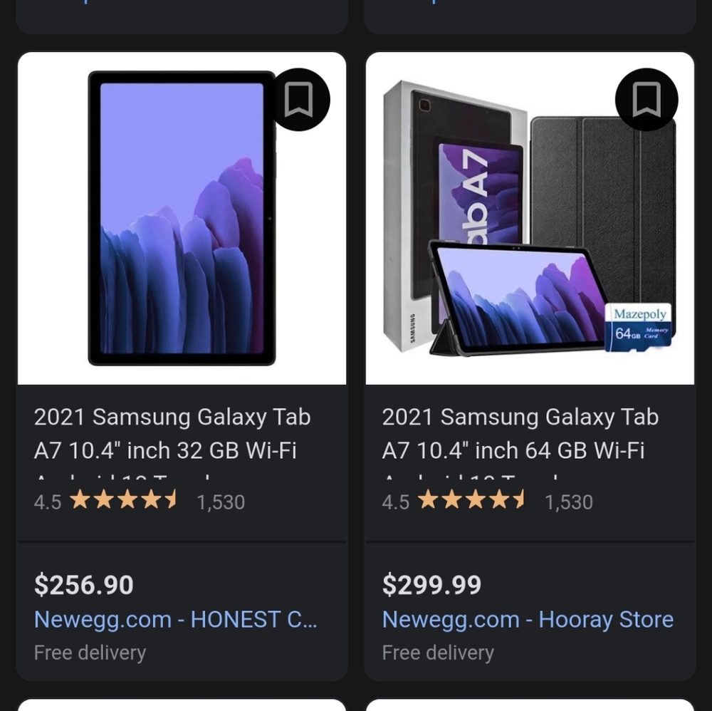 Samsung Galaxy tablet a7